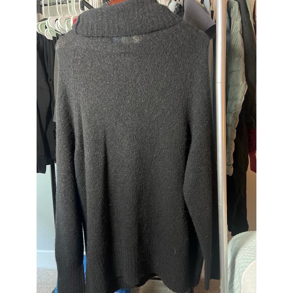 Babaton Alpaca Wool Blend Turtleneck Sweater Size L - Picture 3 of 4